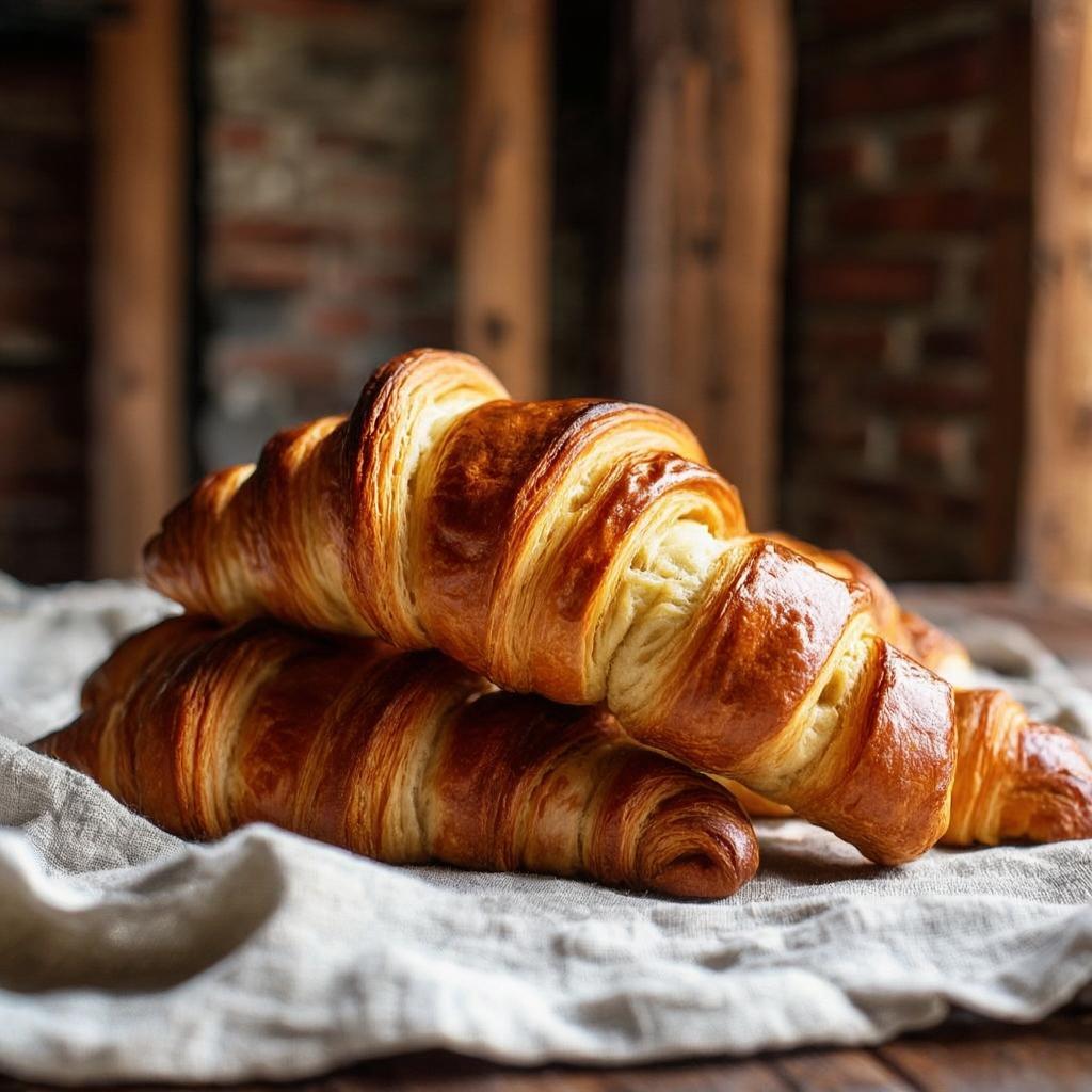 Butter croissants